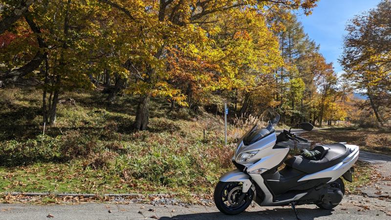 バーグマン 400 と麦草峠