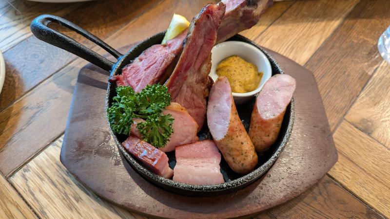 サイボクレストラン チャンピオン杯受賞記念プレート